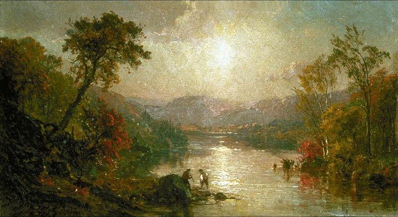 Jasper Francis Cropsey Indian Summer Germany oil painting art
